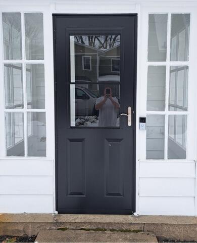 Completed Door Replacement