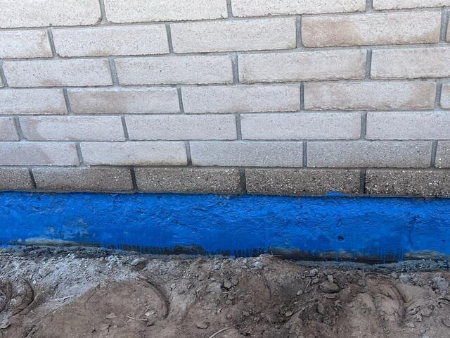 Stem Wall Patching Process: Rust Inhibitor in Eloy, Arizona
