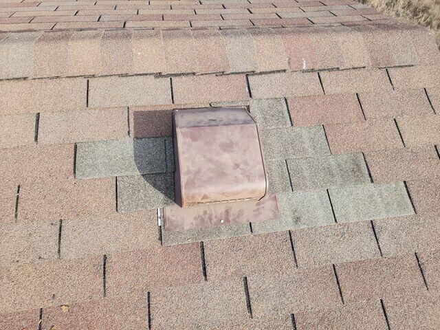 Replacement of a low profile vent