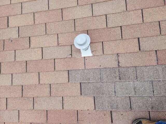 Replacement of shingles that have been damaged.