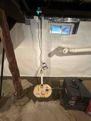 New Sump Pump Installed