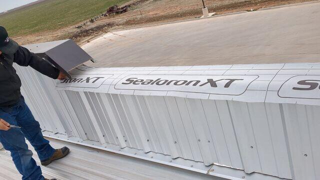 installing Klaus Roofing System Ice and Water