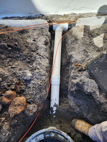 Connecting Underground Pipes