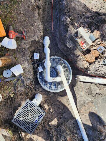 Drainage Materials Installed
