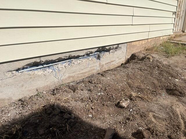 Stem Wall Patching Process: Rebar Replacement in Florence, AZ