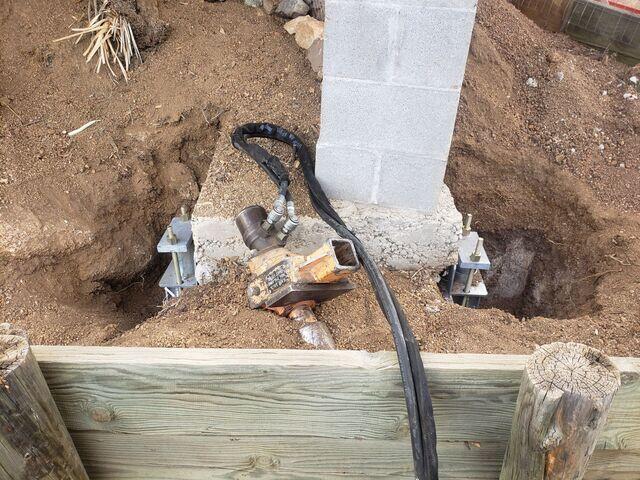 Piers Installation Process: Distance is Key in Oracle, AZ