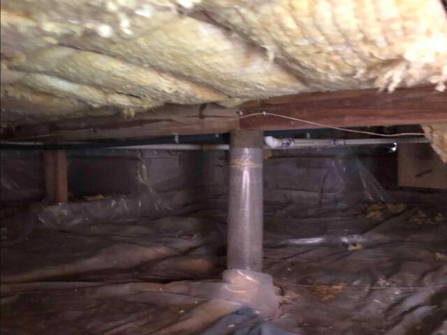 Inadequate Crawl Space Encapsulation