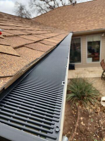 Installed new raindrop gutter screens.