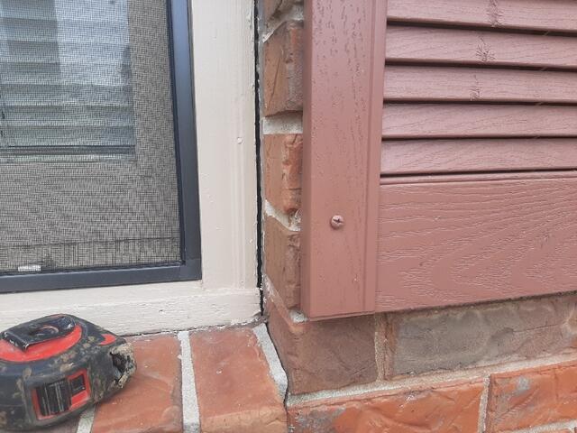 Separation of Window From Structure