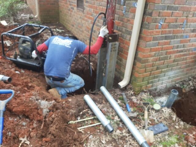 Process of Lifting Foundation