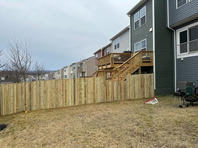 Wood Privacy Fence installation Berkeley Springs, West Virginia