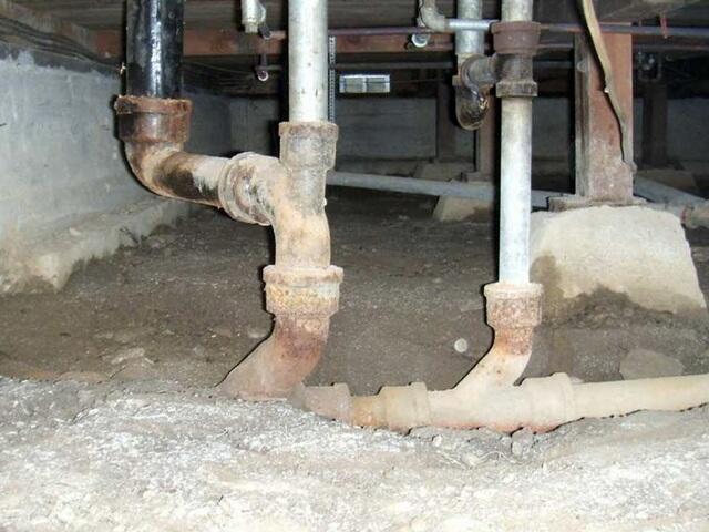 Silent Threat: Rusty Pipes in Your Saratoga Crawlspace - Don't Ignore the Warning Sign!