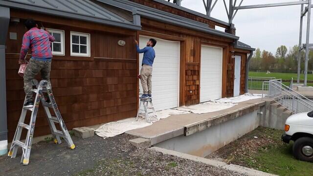 Finishing Touches on Exterior Painting