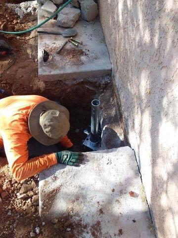 Piers Installation System: Perfect Angle in Rio Rico, Arizona