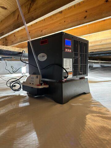 Crawl Space Dehumidifier