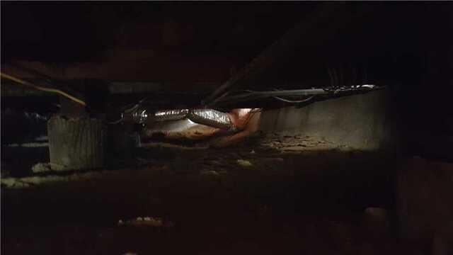 Wet Crawlspace dangers in Boulder Creek, California