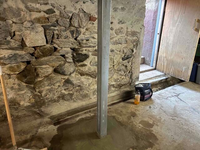 Bottom Portion of SmartJack Installation