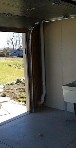 Interior Schedule 40 PVC Pipe for Radon Gas