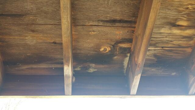 Underside of Roof