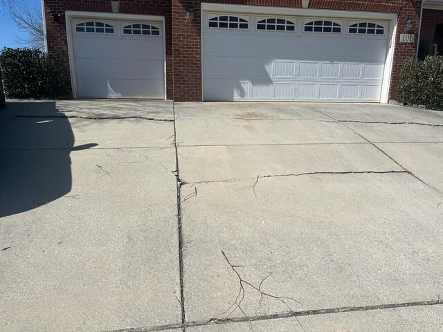 Driveway Sinking