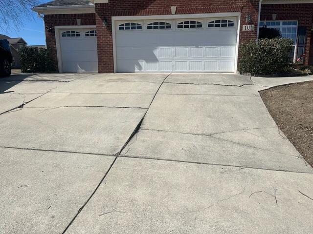 Walkway Cracking