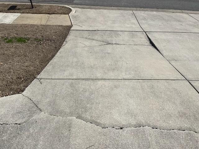 Breaking and Cracking Concrete
