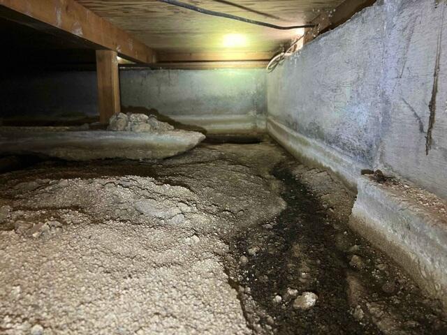 Water Woes Be Gone in Capitola, CA, Crawlspace