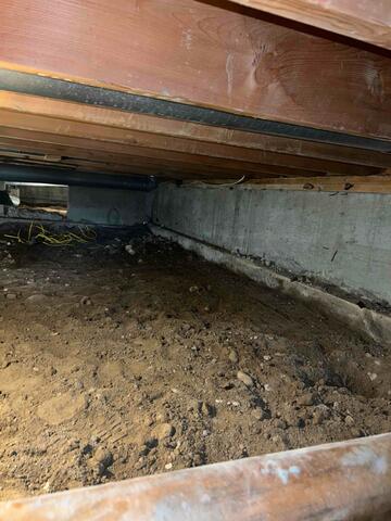 Crawlspace Before