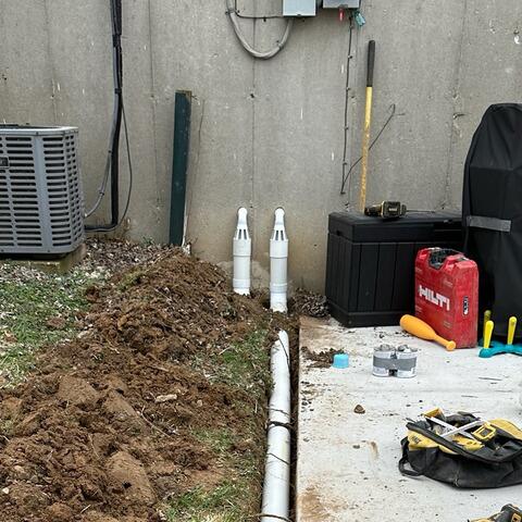 Sump Pump Discharge Lines