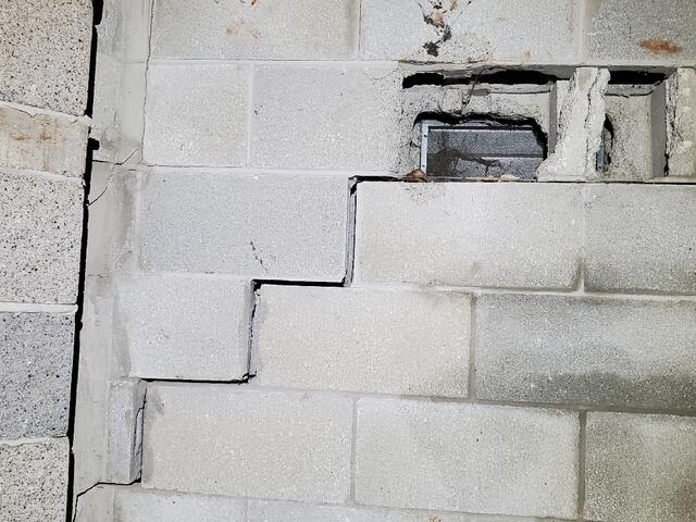 Cracking of Crawl Space Walls