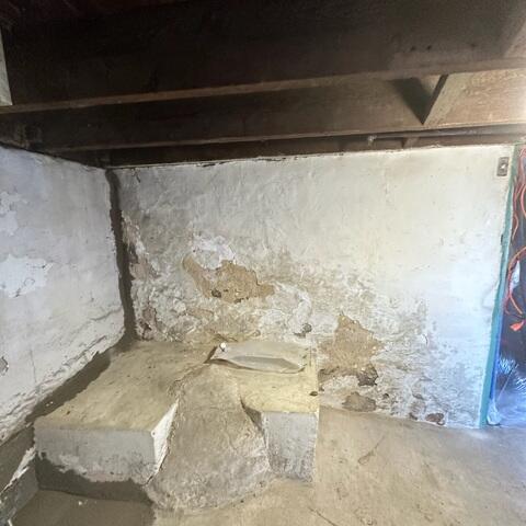 Interior Stone Foundation