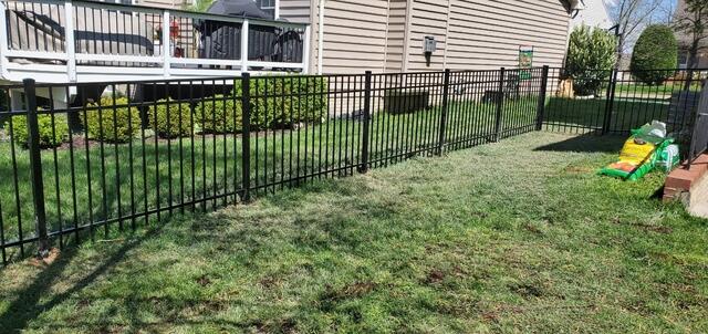 Aluminum Fence installation Great Falls Virginia