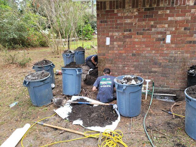 Foundation Pier Installation