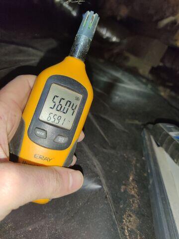 Moisture Readings