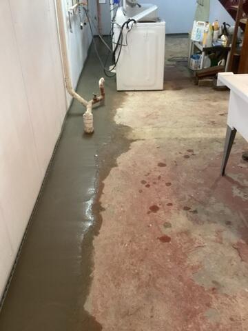 Whole Basement Waterproofed