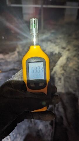 Interior Moisture Reading