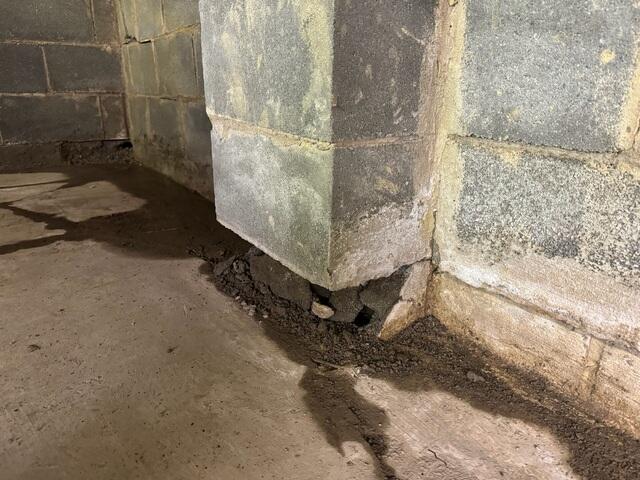 Deteriorating Foundation Wall