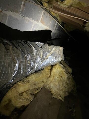 Damaged Insulation