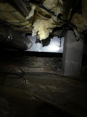 Old Vapor Barrier