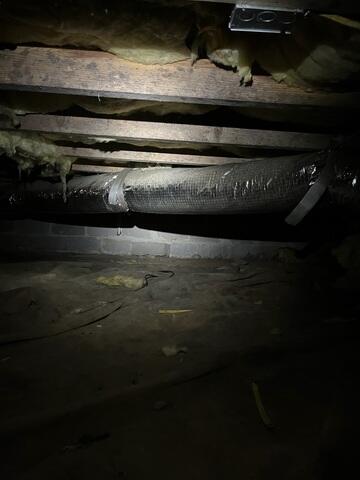 Dark Crawl Spaces