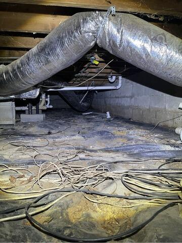 Musty Crawl Space