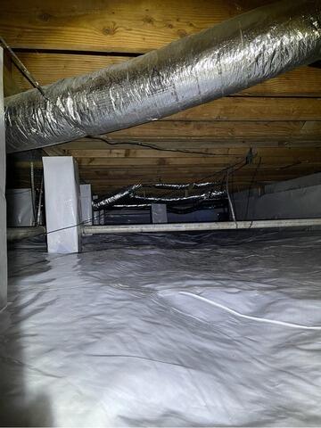 Dry and Healthy Crawl Space