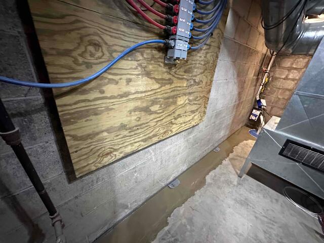 Basement Drainage System