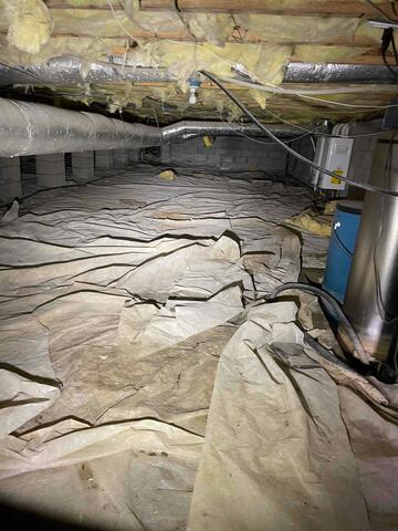 High Humidity in Crawl Space