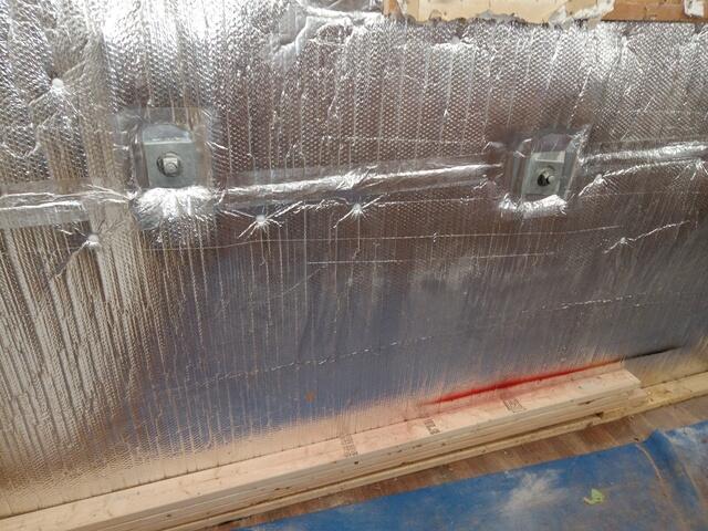 Wall membrane to restored