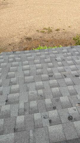 Hail Damage on the roof.