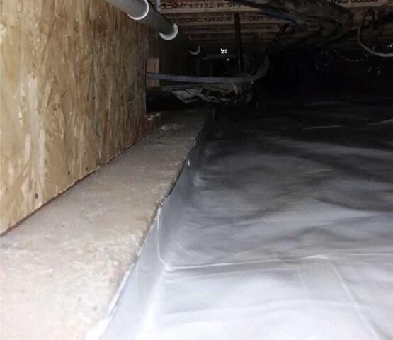 Crawlspace complete encapsulation in Cloverdale, CA