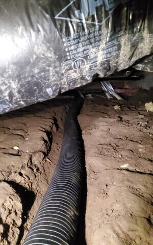 Standing water in low spots of your crawlspace is a recipe for disaster.  Trenching offers a proactive solution.