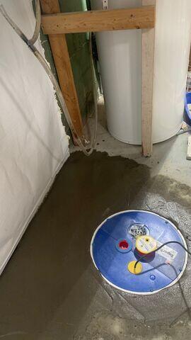 Completed SuperSump Installation