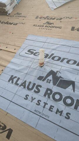 SealoronXT Klaus Roofing System Ice and Water